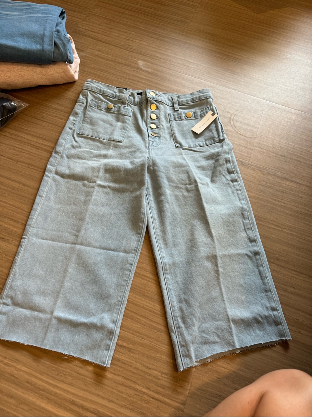 J Brand Joan Super High Rise Wide Straight 29 BNWT